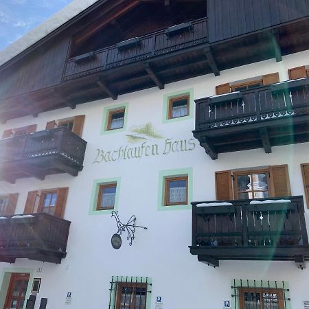 Aparthotel Bachlaufen Haus Sexten Exterior foto