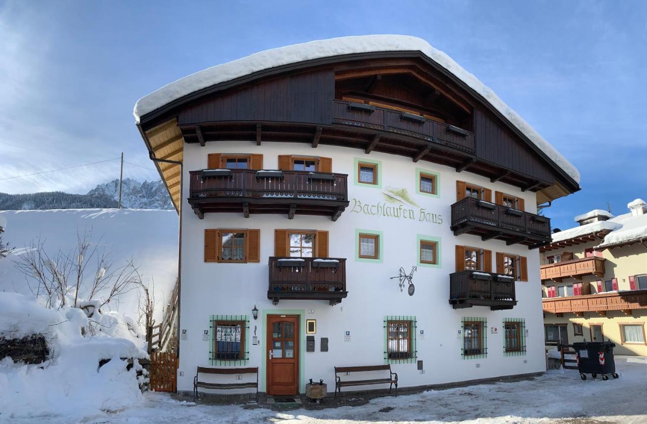 Aparthotel Bachlaufen Haus Sexten Exterior foto