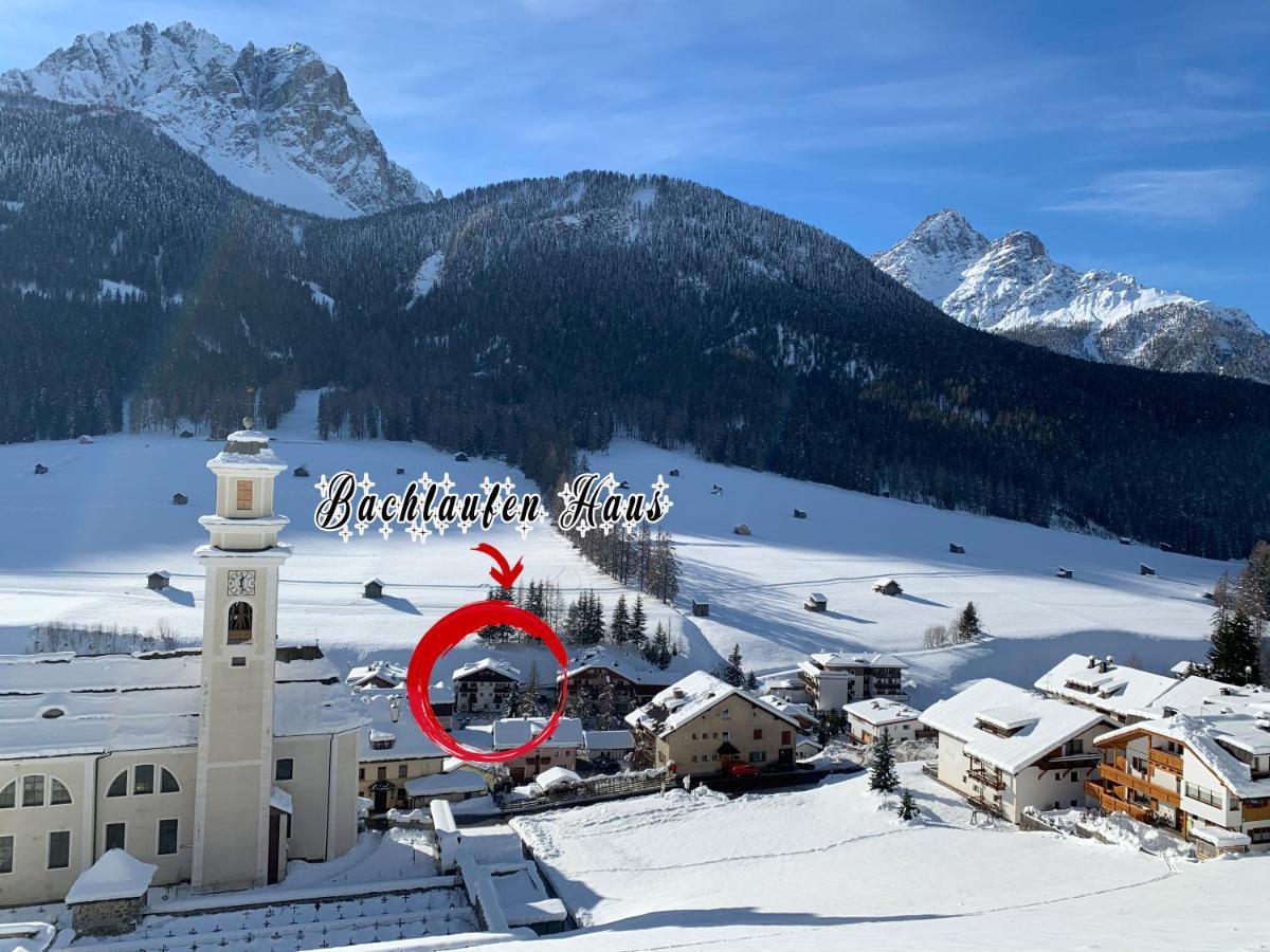 Aparthotel Bachlaufen Haus Sexten Exterior foto