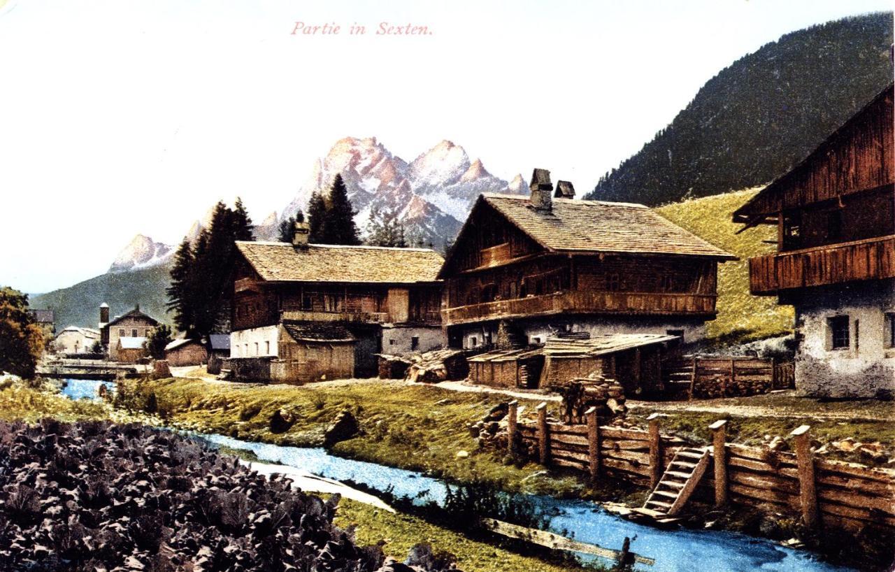 Aparthotel Bachlaufen Haus Sexten Exterior foto